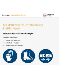 Download Dokument Berufsbezogene Unterweisung Kraftfahrer/in