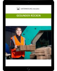 Download Dokument Gesunder Rücken - Unterweisung interaktiv