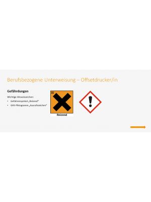 Offsetdrucker/in - Unterweisungspräsentation