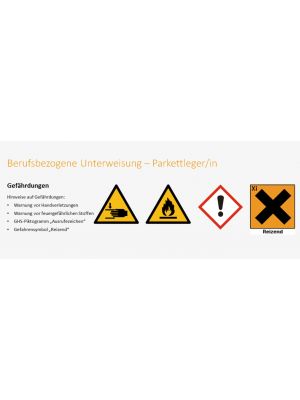 Parkettleger/in - Unterweisungspräsentation