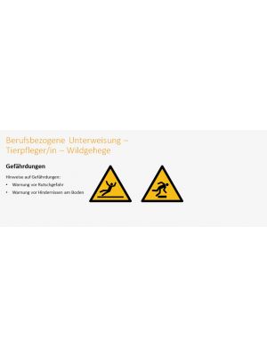 Tierpfleger/in Wildgehege - Unterweisungspräsentation