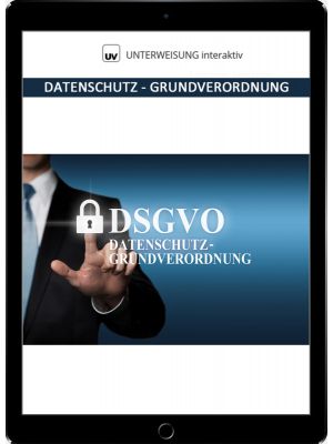 Datenschutz - Grundverordnung - Unterweisung interaktiv - Download