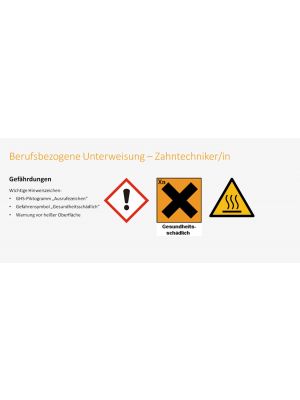 Zahntechniker/in - Unterweisungspräsentation