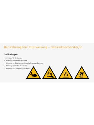 Zweiradmechaniker/in - Unterweisungspräsentation